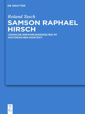 cover image of Samson Raphael Hirsch
